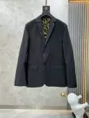 costumes gucci 2021 homme france creased single breasted jacket noir
